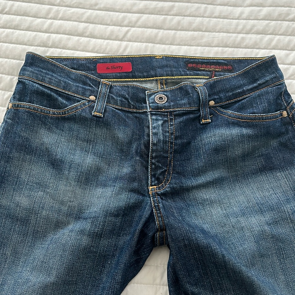 Super cute AG “the shorty” jean shorts. Size 29 regular
